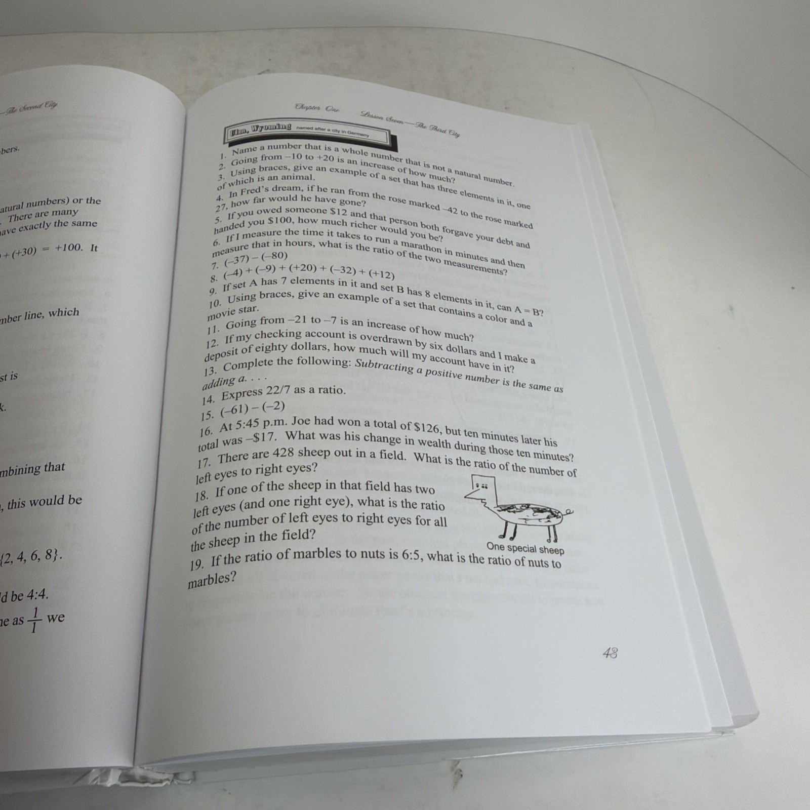 Life of Fred Beginning Algebra Expanded Edition by Stanley F. Schmidt