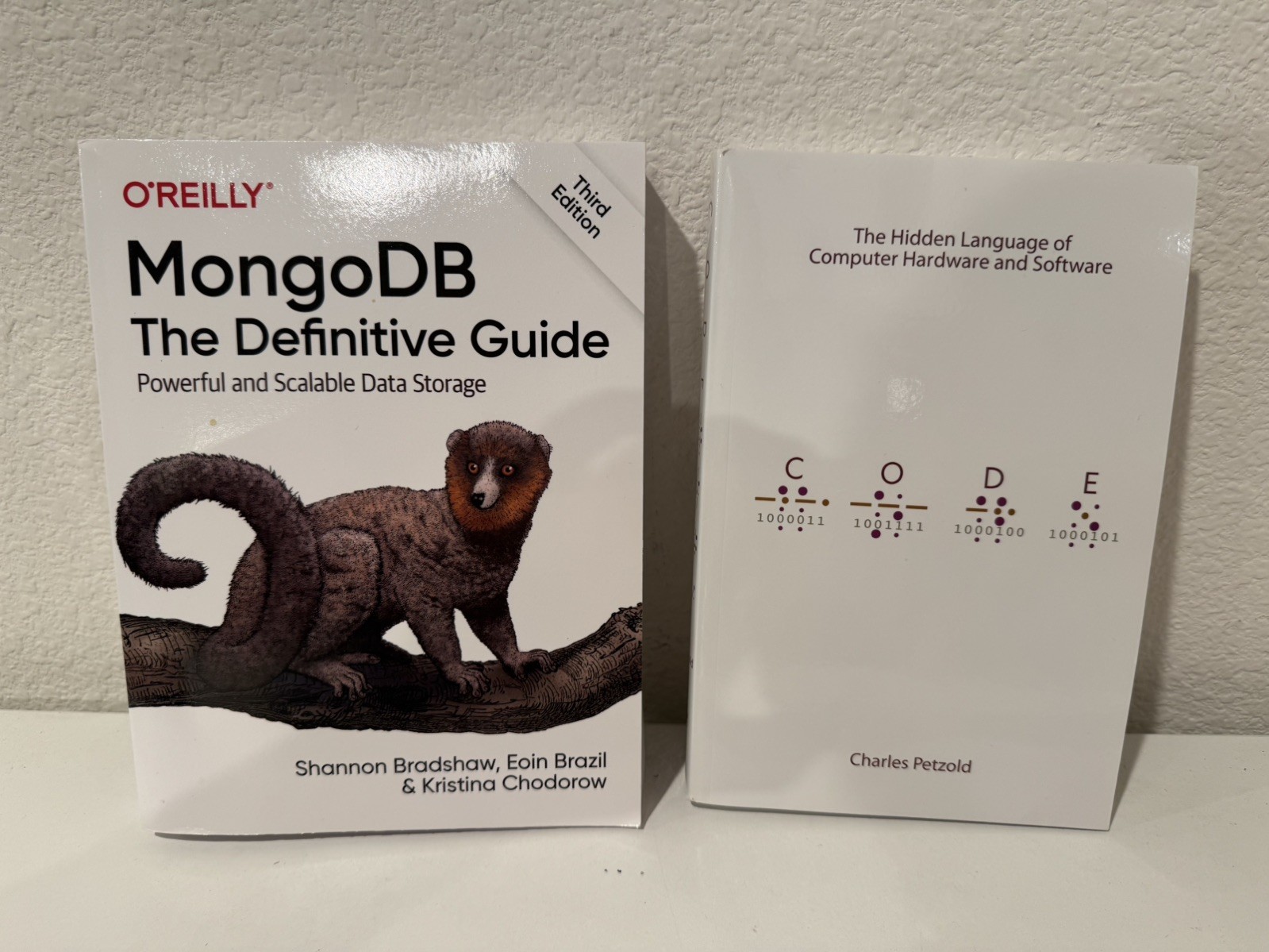 Coding Books : The Hidden Language of Computer Hardware and Software / MongoDB …