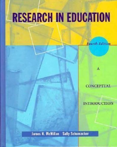 Research in Education: A Conceptual Introduction