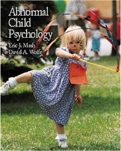 Abnormal Child Psychology – Hardcover By Mash, Eric J – GOOD