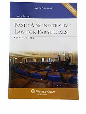 Basic Administrative Law for – Paperback, by Adams Anne – Acceptable n