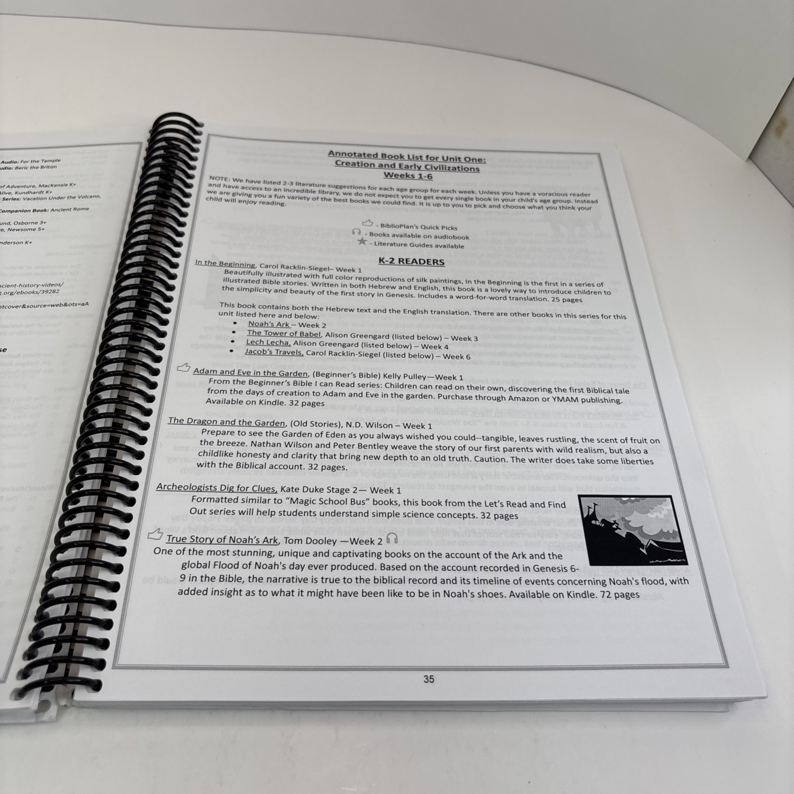 BiblioPlan Family Guide for Year One: Ancients 2021