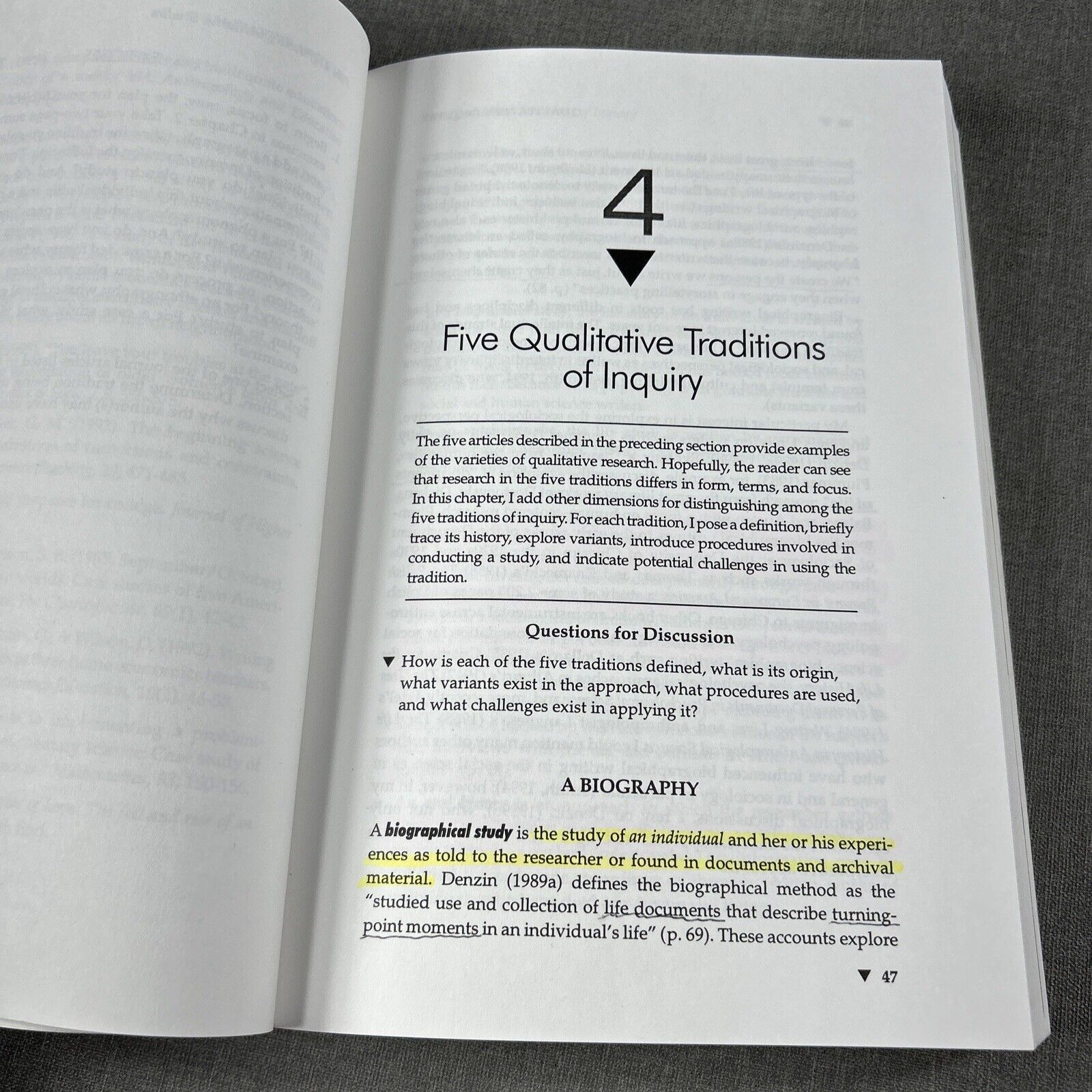 QUALITATIVE INQUIRY AND RESEARCH DESIGN By John W Creswell 1998 Book