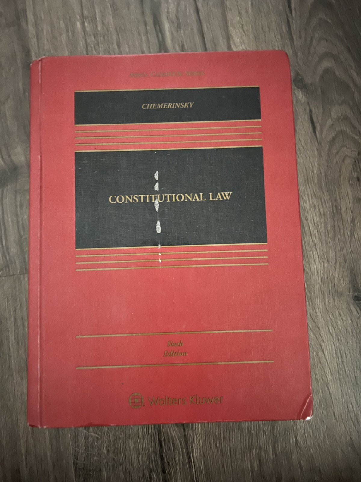Aspen Casebook Ser.: Constitutional Law by Erwin Chemerinsky (2019, Book, Other)