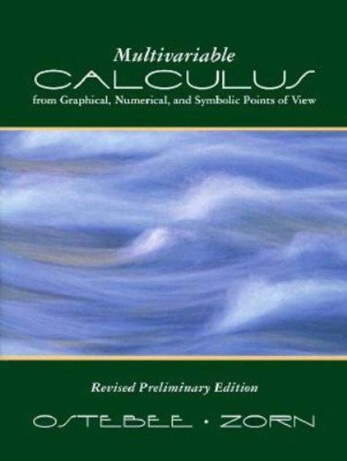 Multivariable Calculus from Graphical, Numerical, and Symbolic Po