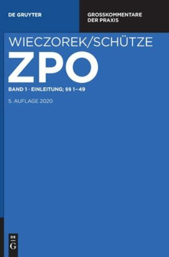 Einleitung, §§ 1-49, Hardcover by Smid, Stefan (EDT); Gerken, Uwe (EDT); Reus…