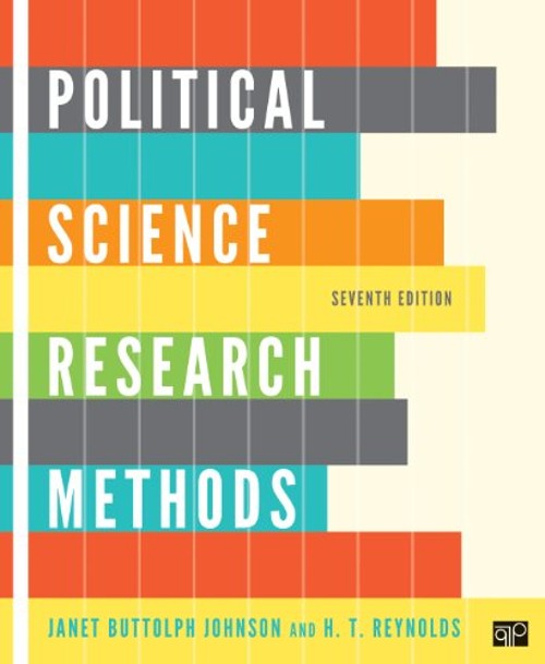 Political Science Research Methods Paperback H. T., Johnson, Jane