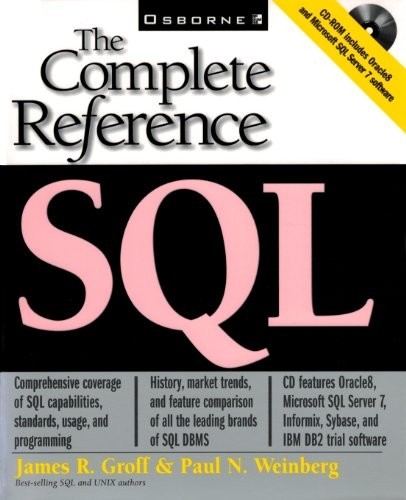 SQL: The Complete Reference – VERY GOOD