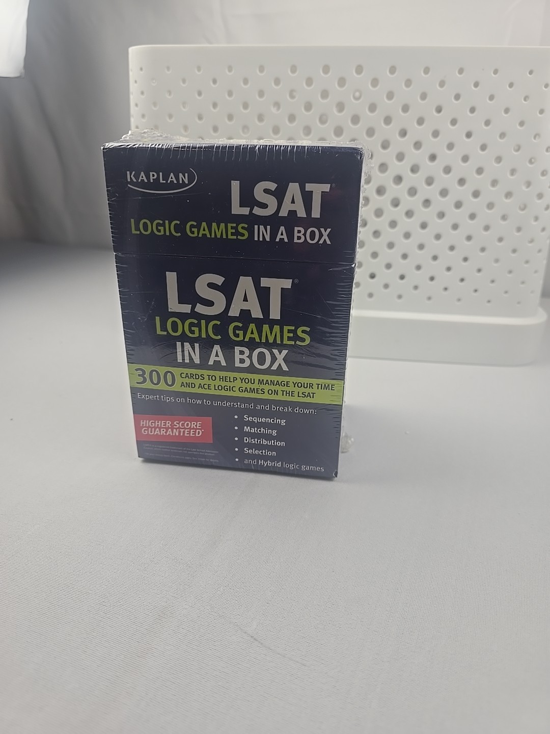 The LSAT Logic Games book by Kaplan Higher Education Staff and Kaplan Publishing