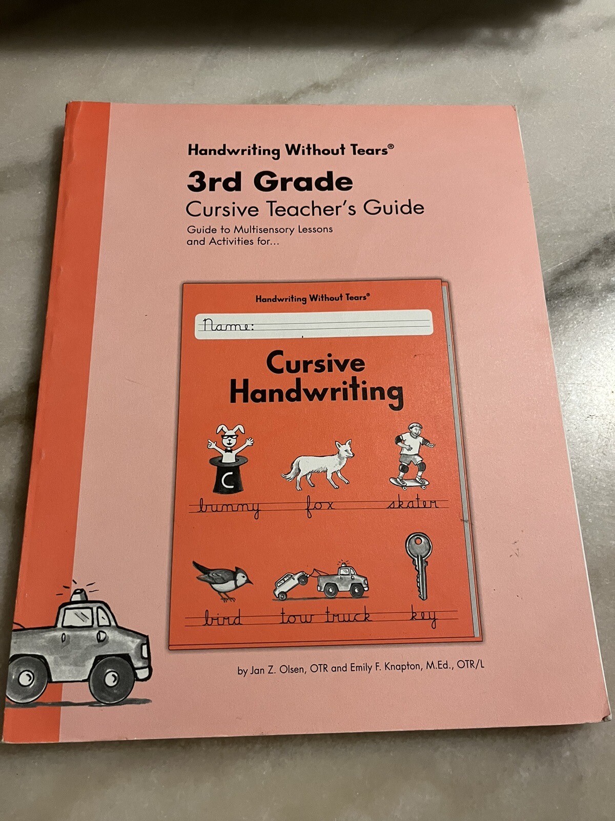 3rd Grade Cursive Teacher’s Guide by Jan Z. Olsen and Emily F. Knapton (2013,…