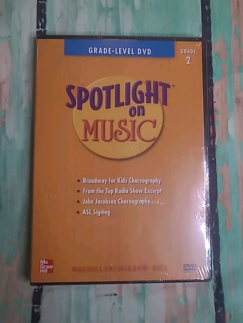 SPOTLIGHT ON MUSIC GRADE 2 MACMILLAN/McGRAW-HILL Grade LEVEL DVD