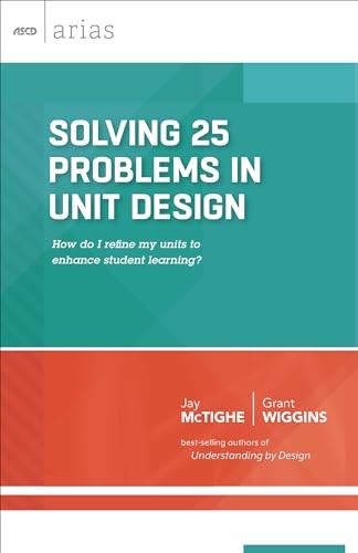 Solving 25 Problems in Unit Desi… by Jay McTighe (author) Paperback / softback