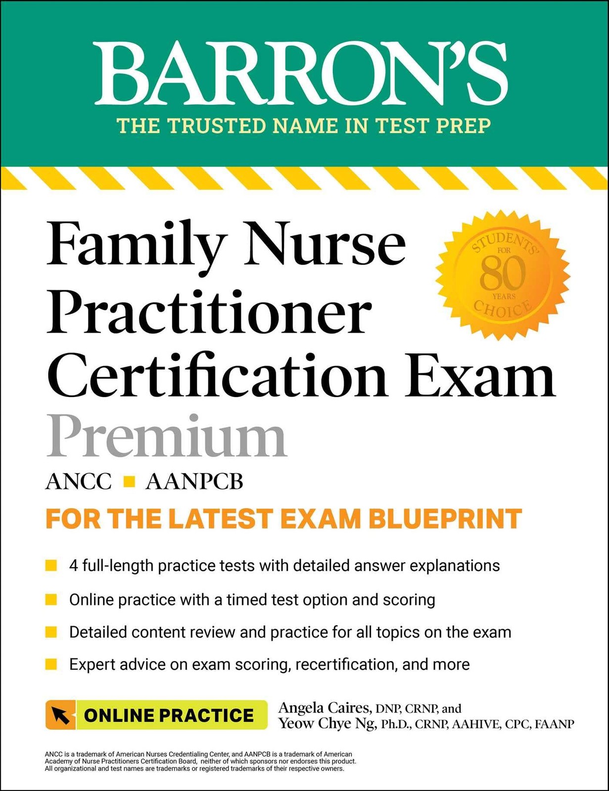 Family Nurse Practitioner Certification Exam Premium: 4 Practice Tests + Compre,