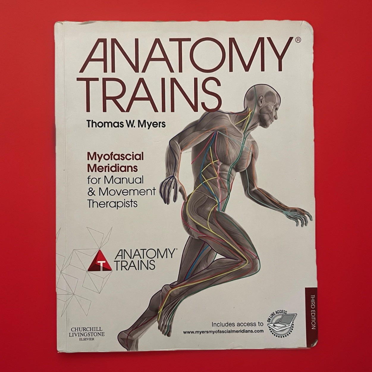 Anatomy Trains: Myofascial Meridians for Manual and Movement Therapists by Myers