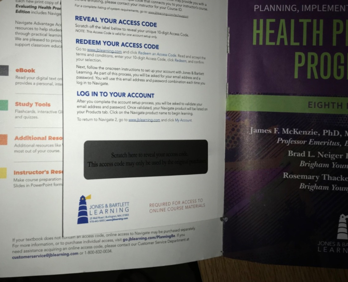 PLANNING IMPLEMENTING & EVAUATING HEALTH PROMOTION PROGRAMS EIGHTH EDITION BOOK