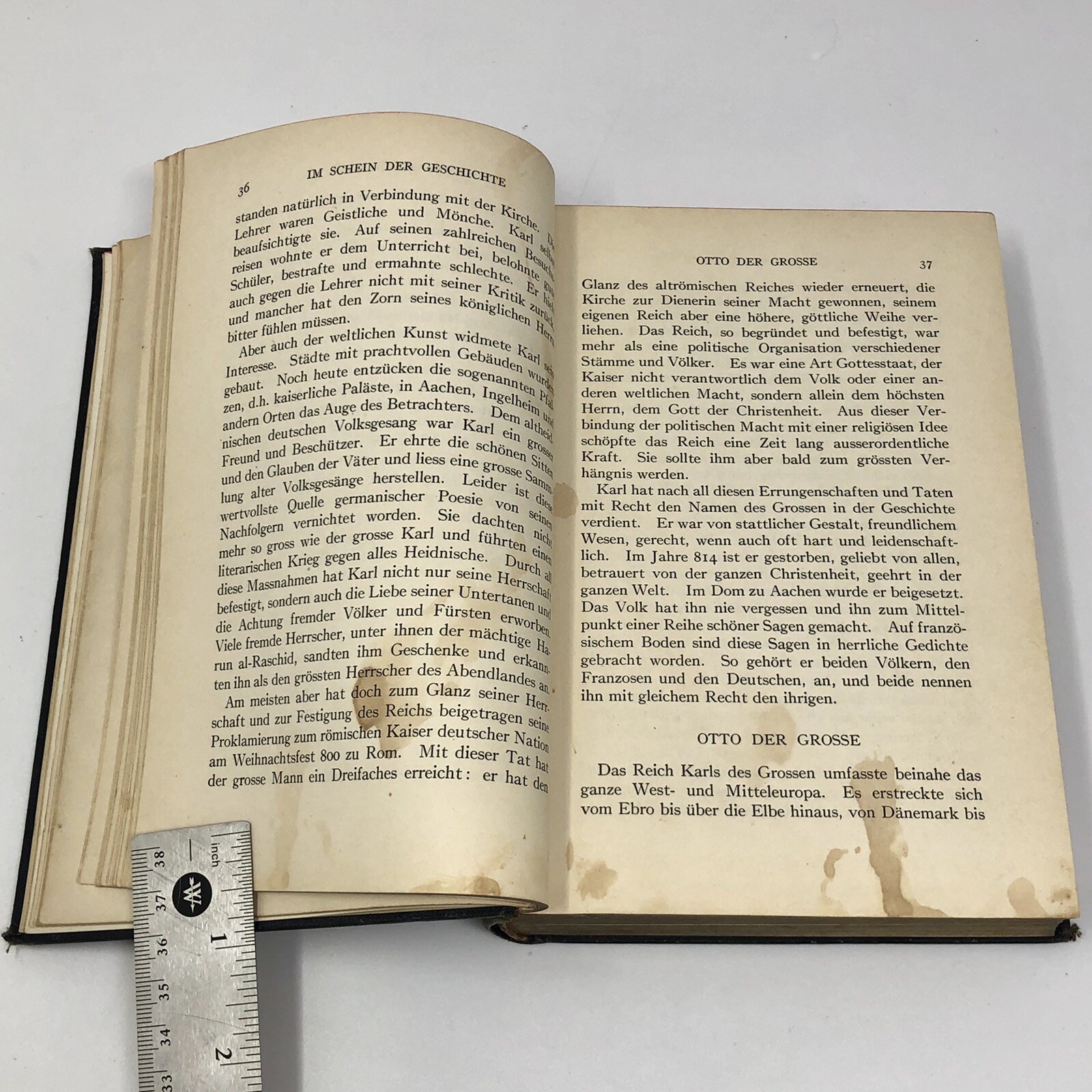 Vtg 1929 DIE DEUTSCHEN IHR WERDEN UND WEIDEN Jockers German Lit HARD COVER HC