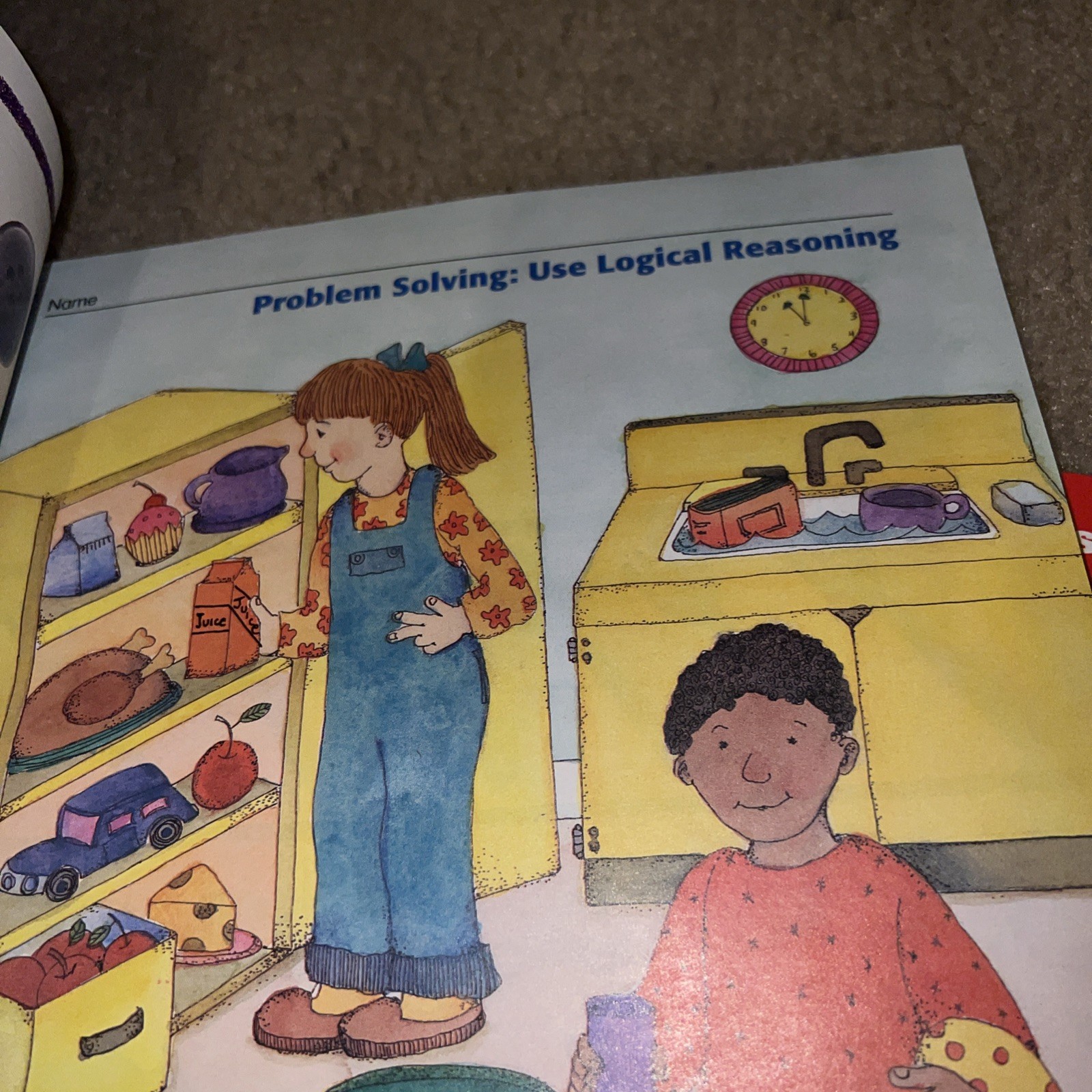 Grade K Math & Workbook Scott Foresman- Addison Wesley 1998, 0201363674 Free 🎁