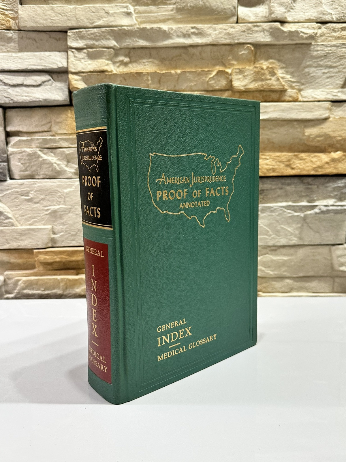 American Jurisprudence Proof Of Facts Annotated General Index Medical Glossary