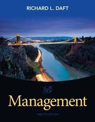 Management – Hardcover By Daft, Richard L – ACCEPTABLE