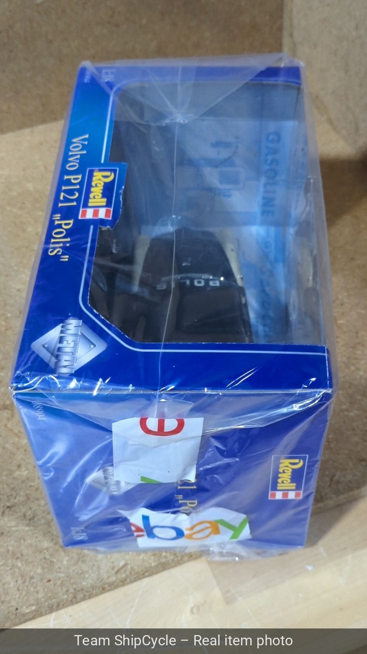 DEFECTIVE Revell Volvo P121 Polis Police Diecast Model Car 118 Scale G3D