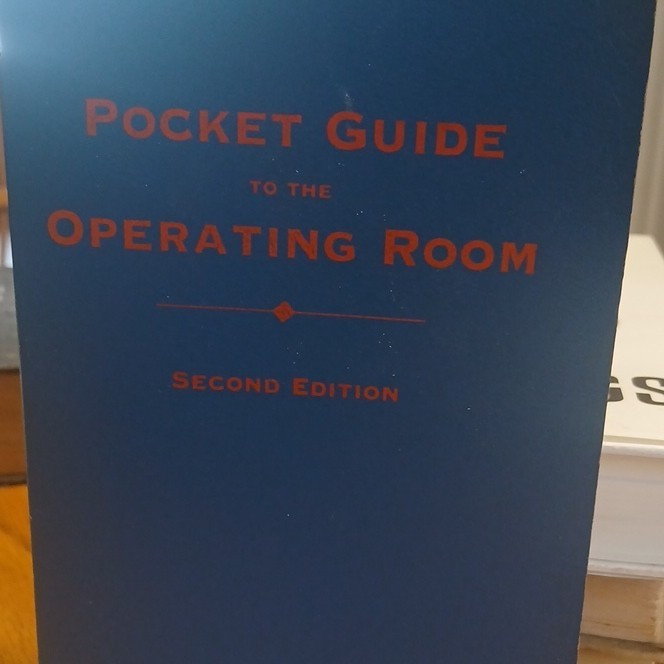 Pocket Guide to the Operating Room 2nd Ed Maxine Goldman Paperback Medical
