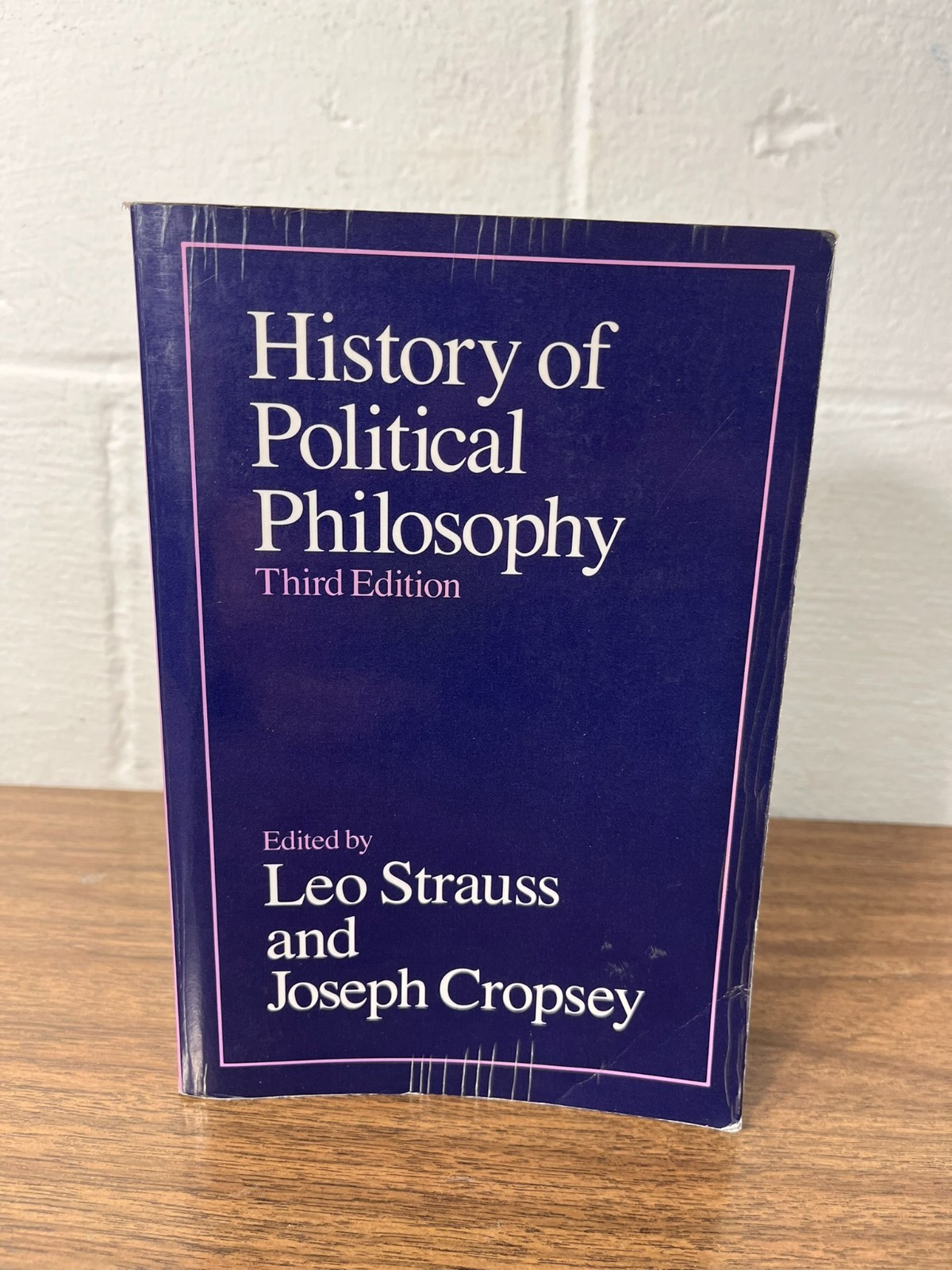 HISTORY OF POLITICAL PHILOSOPHY 3rd edition Leo Strauss CLASSIC BOOK – 966 pages