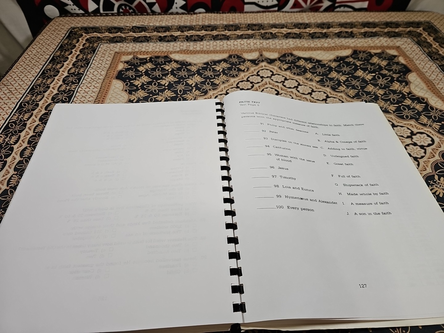 Rare FAITH TO CHANGE THE WORLD (c) 1997 Spiral Bound Study Guide LESTER SUMRALL