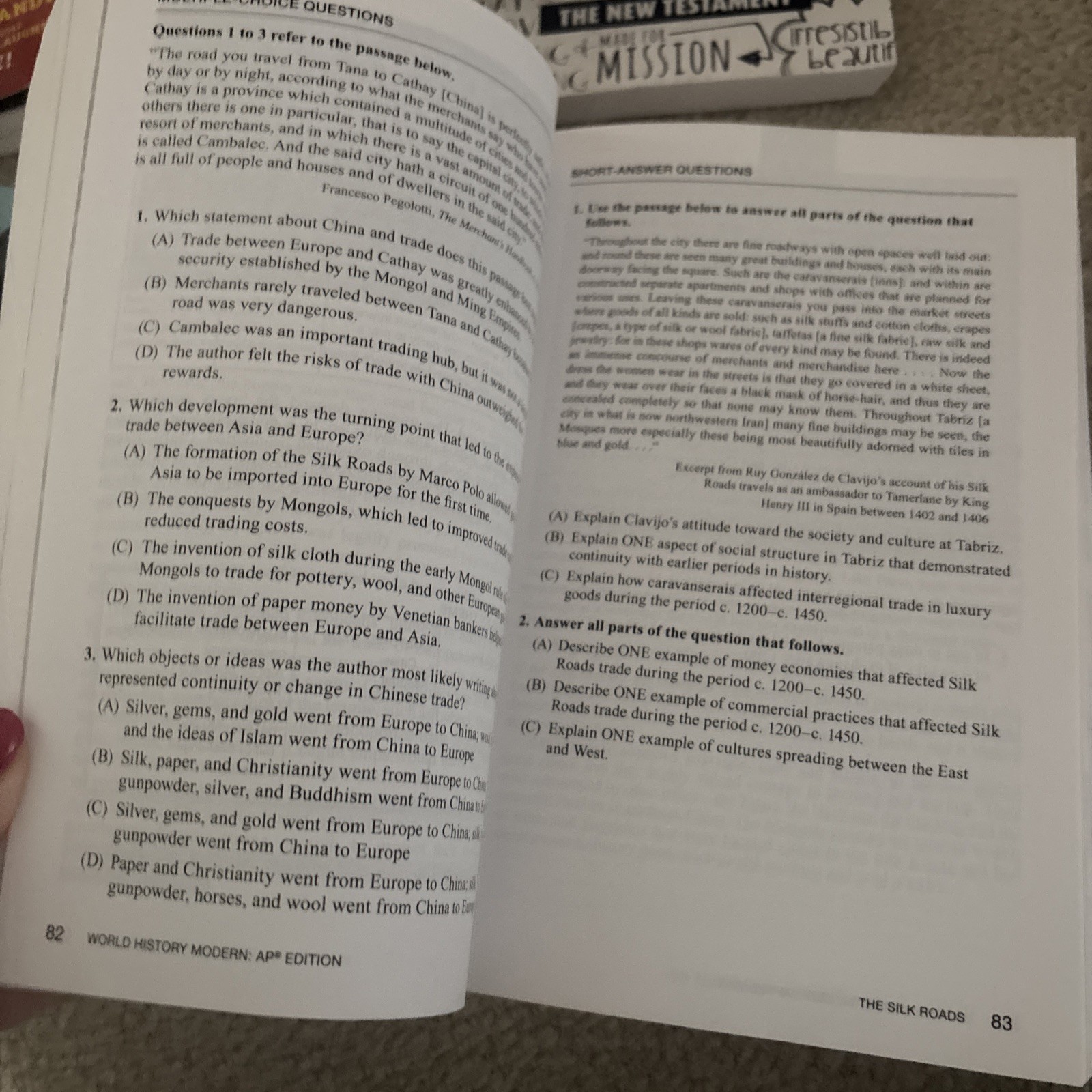 Advanced Placement (AP) World History Modern 1200 – Present AMSCO Publication