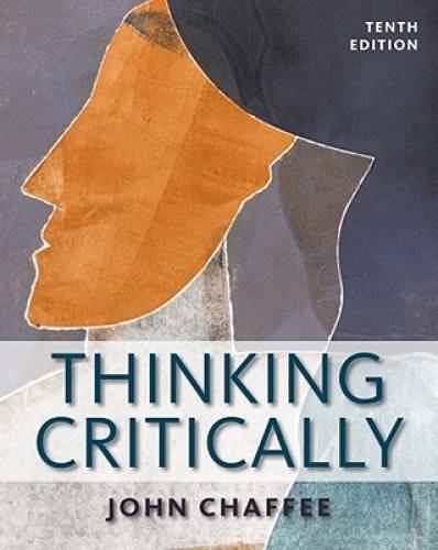 Thinking Critically (Available Titles Aplia) – Paperback By Chaffee, John – GOOD