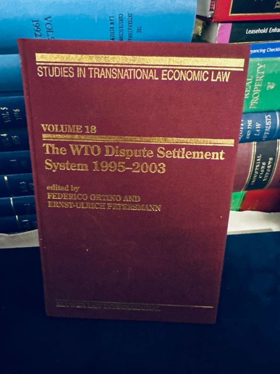 The WTO Dispute Settlement System 1995-2003