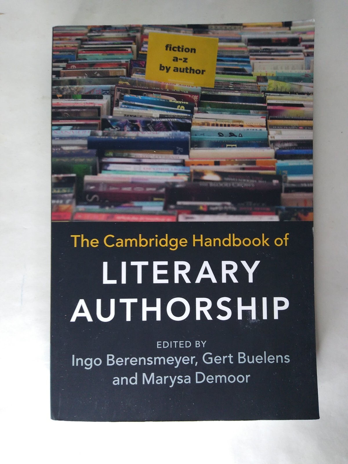 Cambridge Handbook of Literary Authorship 2021 PB Book Berensmeyer A-Z by Author