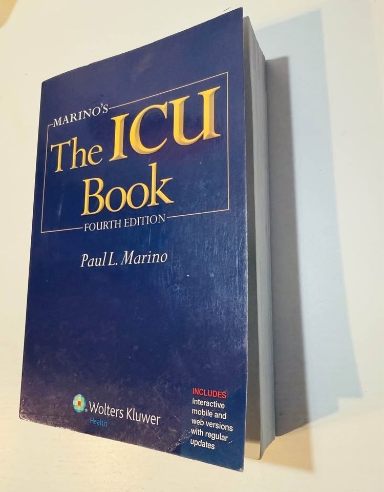 ICU Book by Paul L. Marino (2006, Trade Paperback)