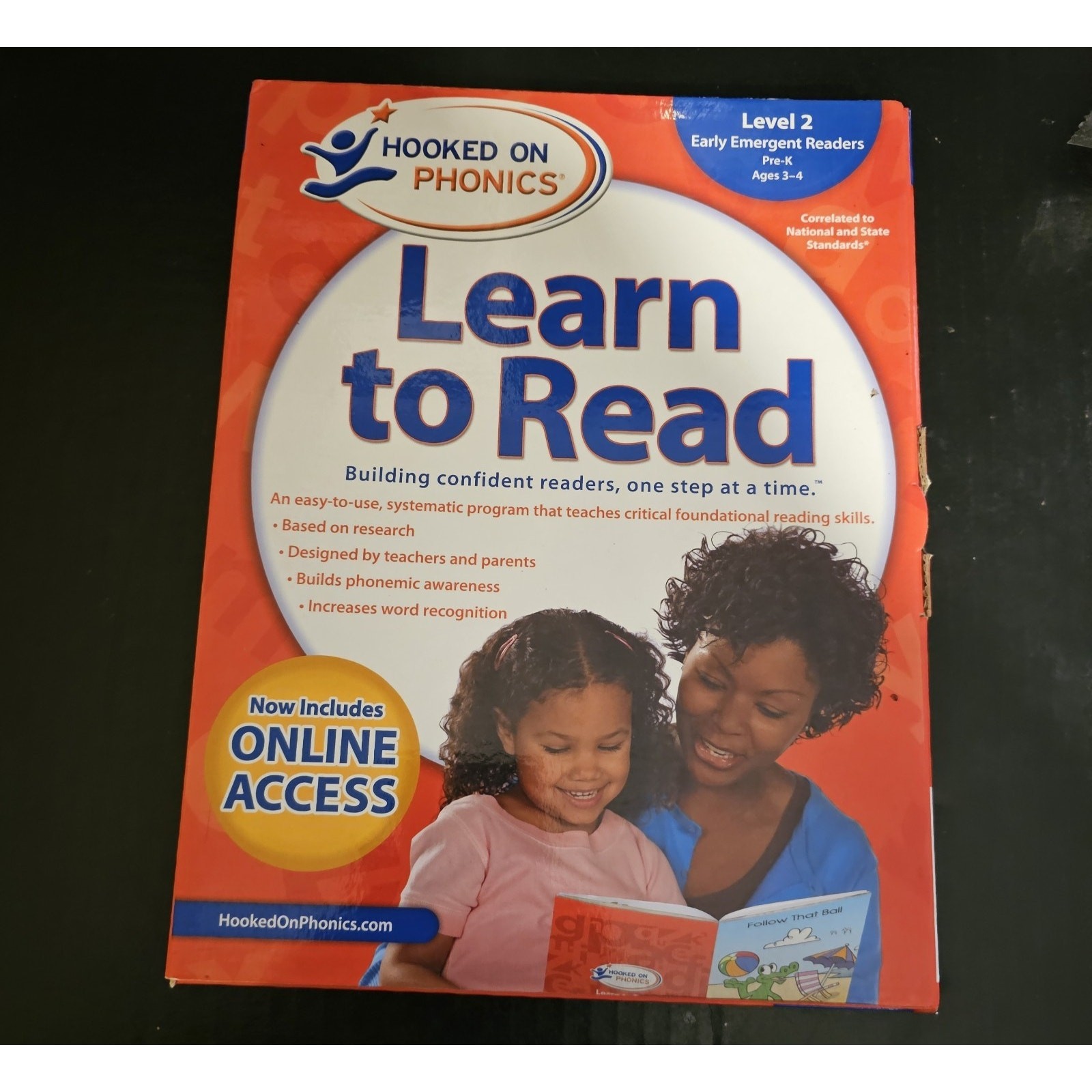 Hooked on Phonics Learn to Read Level 2 Pre-K, Ages 3-4 : Early Emergent Read…