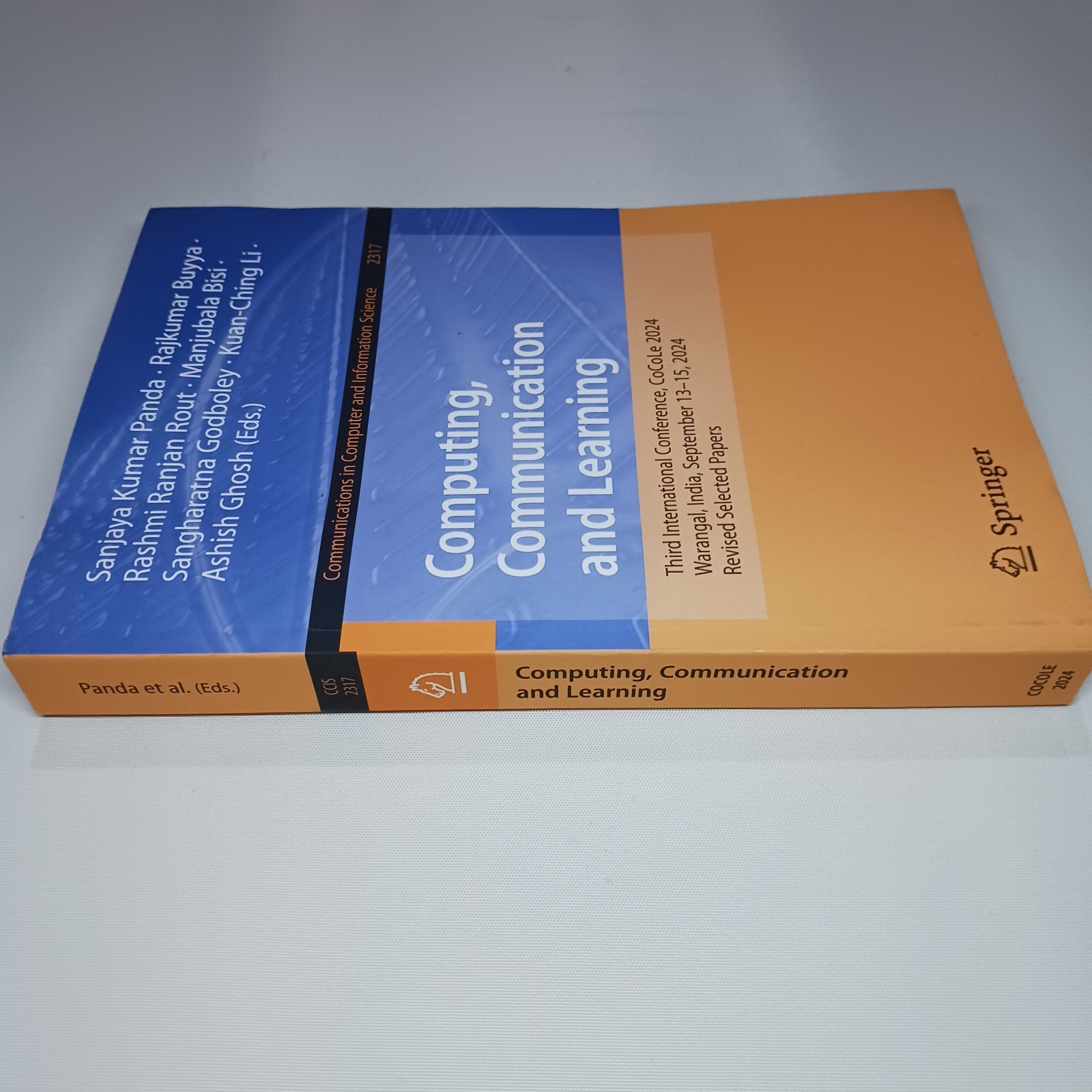 Computing Communication Learning CoCoLe 2024 3rd Conference Set 9783031790409