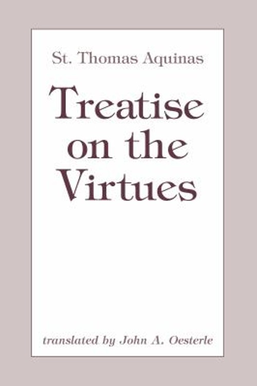 Treatise on the Virtues Paperback Thomas Aquinas
