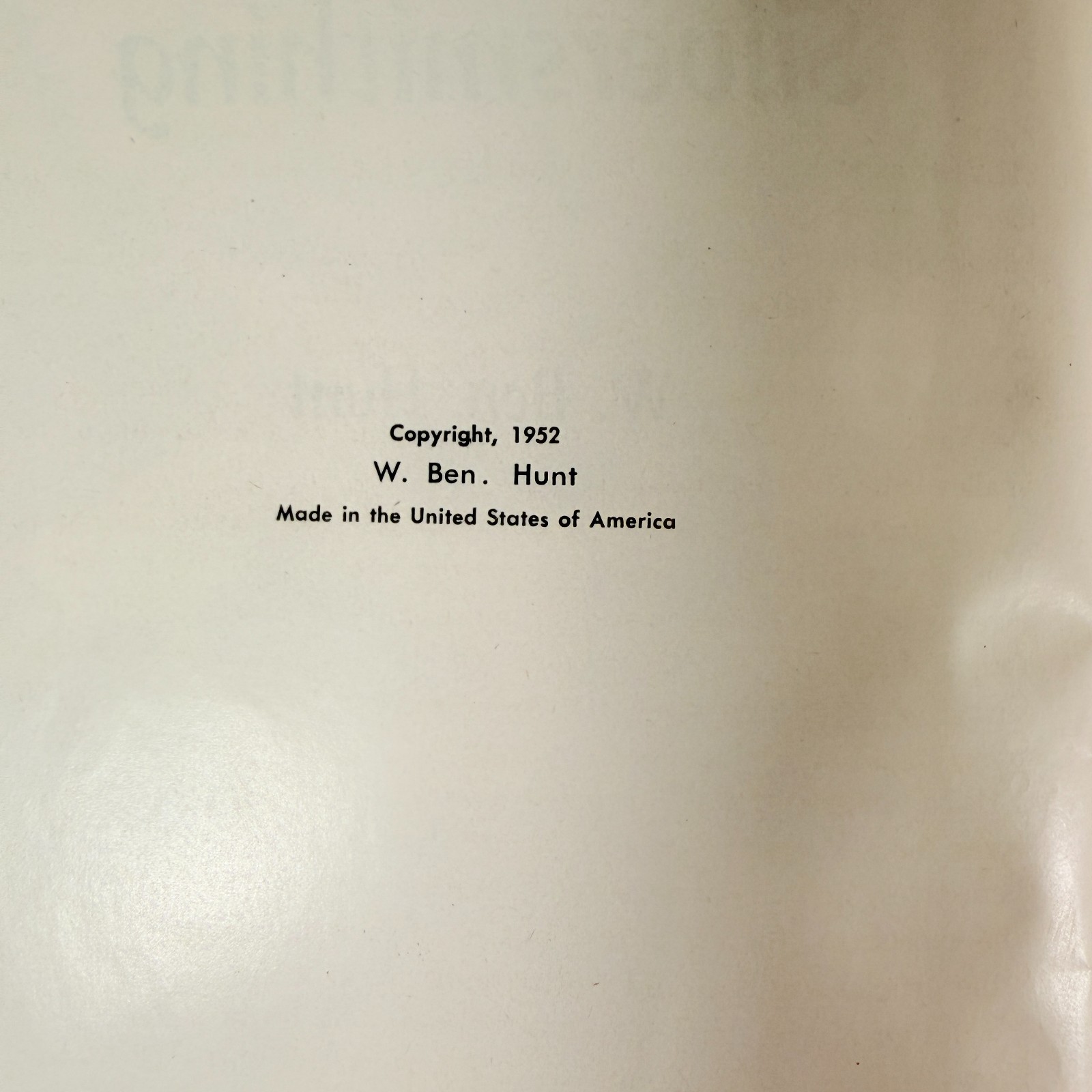 Indian Silversmithing by W. Ben Hunt, Bruce Publishing Milwaukee 1952 Acceptable
