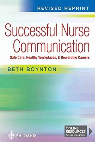 Successful Nurse Communication Revised – Paperback, by Boynton Beth – Very Good