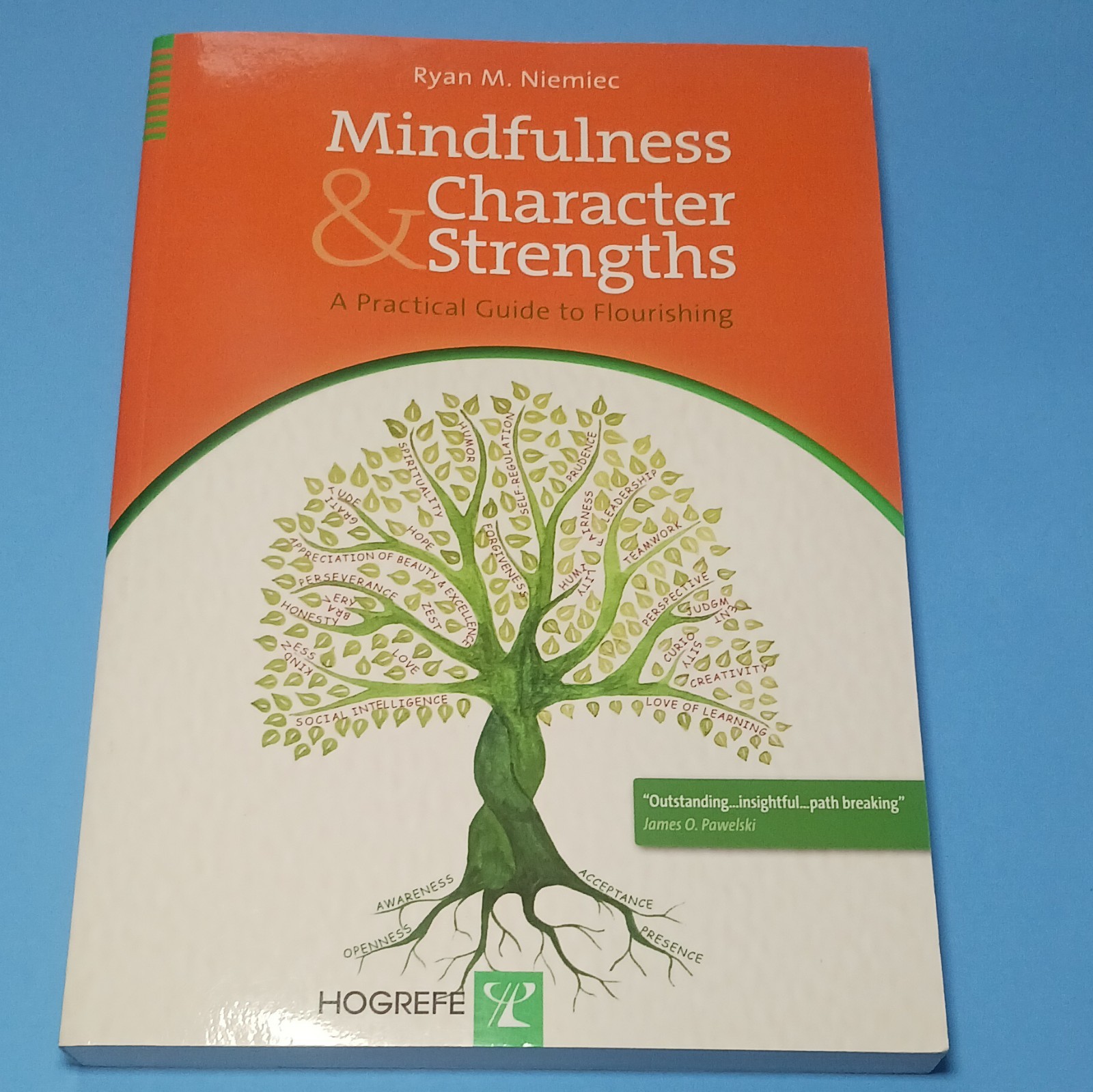 Hogrefe Mindfulness & Character Strengths by Ryan Niemiec, 1st Paperback w/ CD