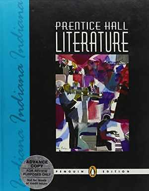 Prentice Hall Literature Indiana Penguin – Hardcover, by Unknown – Acceptable