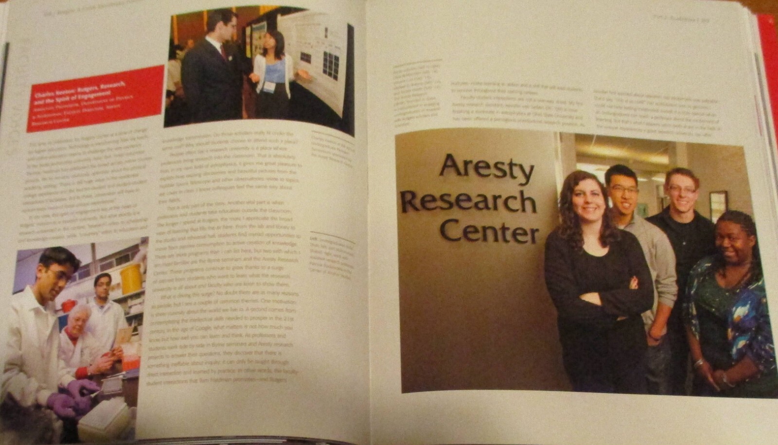 2015 Rutgers A 250th. Anniversary Portrait Book H/C + 2015 Rutgers Magazine