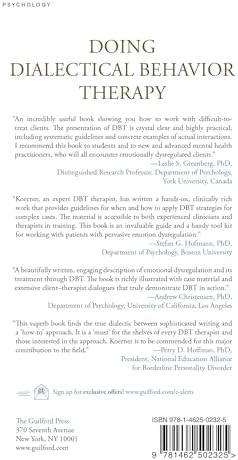 Doing Dialectical Behavior Therapy: A Practical Guide (Guides to Individualized
