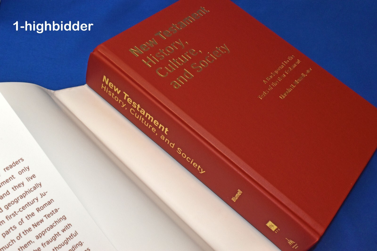 The New Testament History Culture, and Society Background to NT Texts LDS Mormon