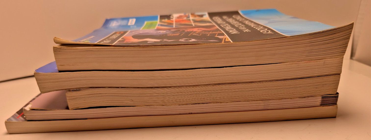 Veterinary Technician 5-Book Textbook Lot Dentistry Pharmacology Exotic Pet