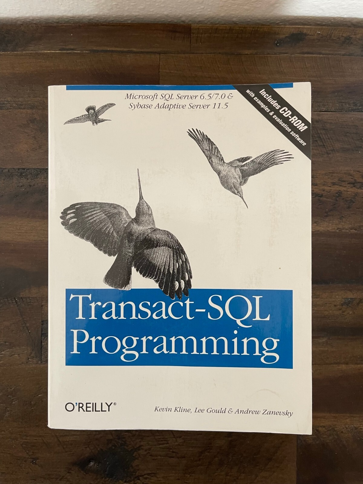 Transact-SQL Programming w/CD-ROM Microsoft SQL Server 6.5/7.0 & Sybase 11.5