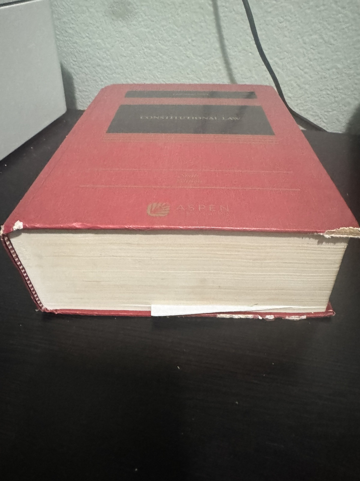 Constitutional Law, Eric Chemerinsky, Aspen Publishing, 6th Edition