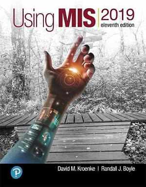 Using MIS – Paperback, by Kroenke David Boyle Randall – Good