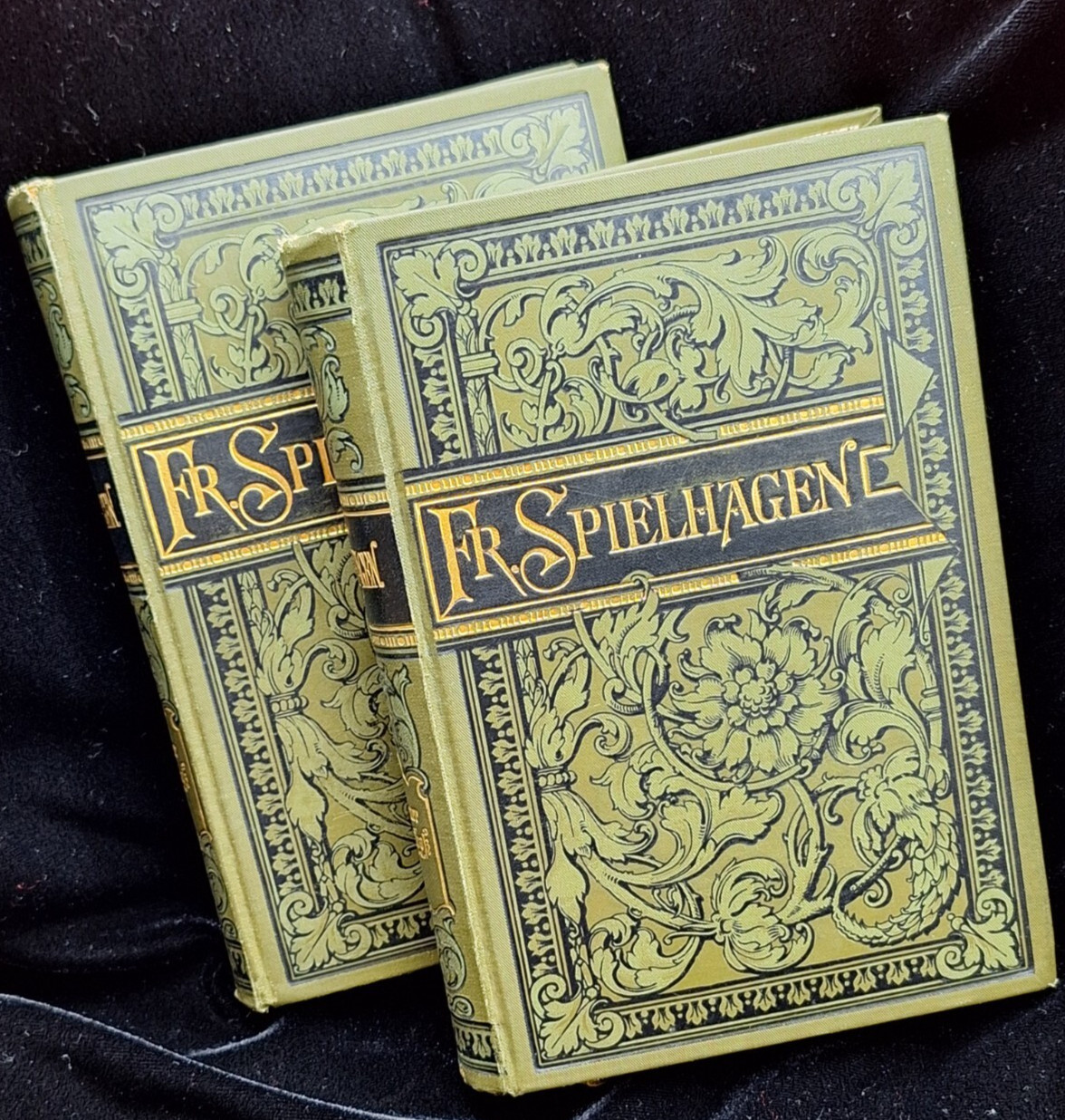 Hammer und Amboss, 1907 Vol 1 & II Roman Classic, Fr Spielhagen two Vol. Antique