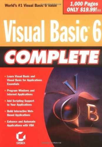 Visual Basic 6 Complete – Paperback, by Brown Steve – Very Good x