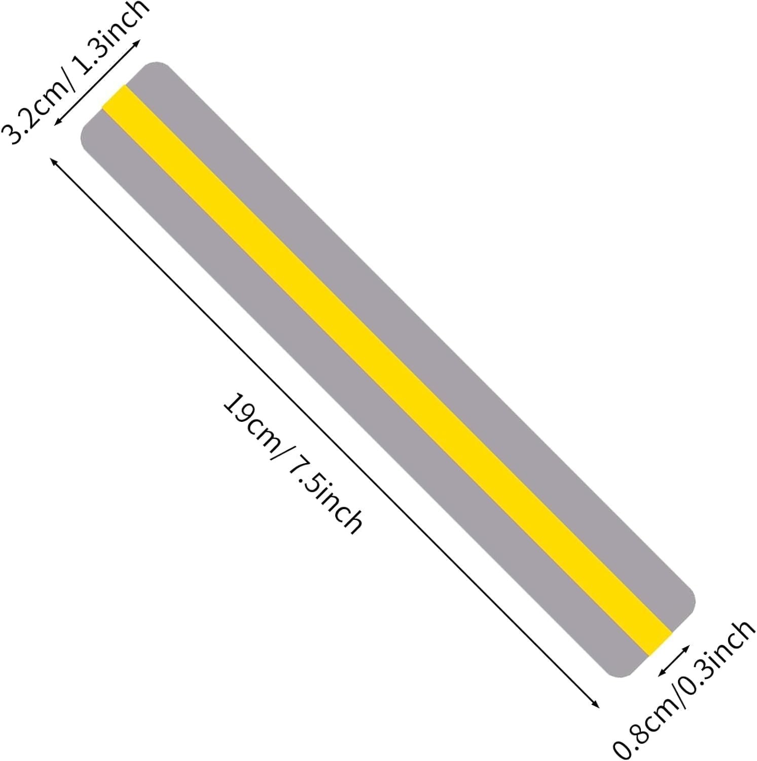 Teacher Supply Highlighter Strips 96 Pack