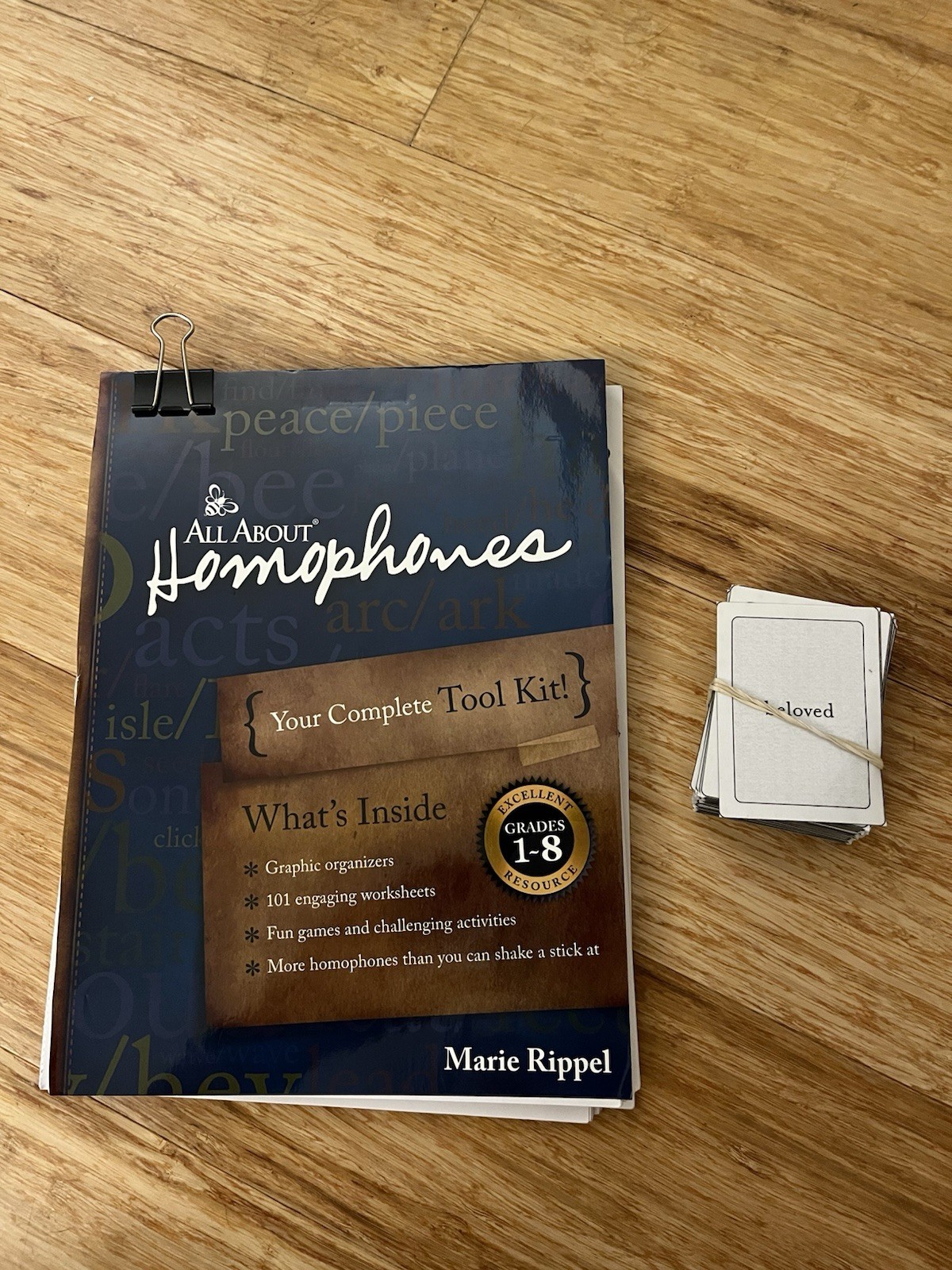 All About Homophones by Marie Rippel-Complete Tool Kit Teaching Grades 1-8